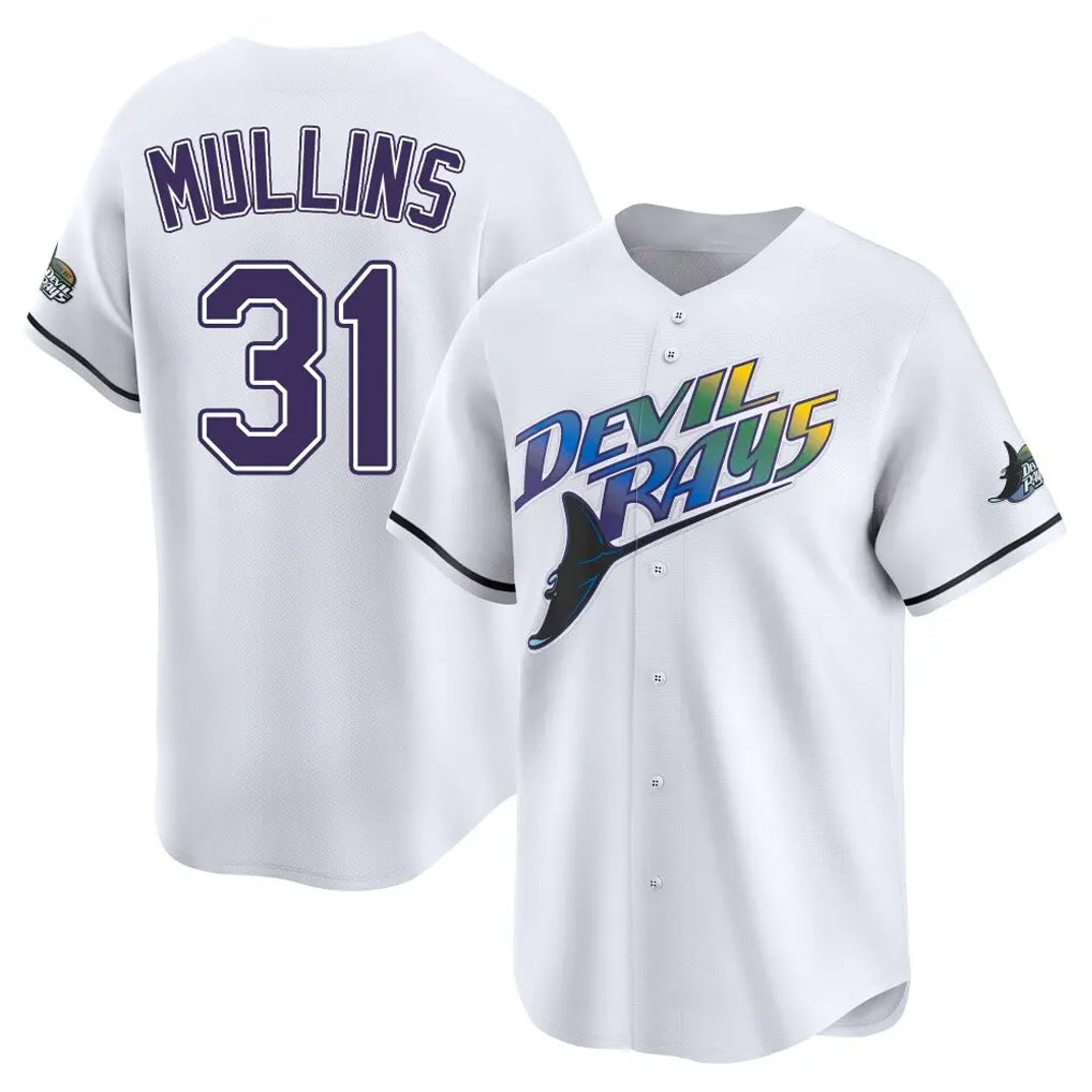 T.Bay Rays #31 Cedric Mullins Player White City Connect Home Hdoa Stitched Jerseys