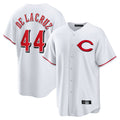 C.Reds #44 Elly De La Cruz Player White Home Game Hdoa Stitched Jerseys