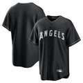 LA.Angels ## Angels Blank Player Black Lights Out Fashion T-shirt Hdoa Stitched Jerseys
