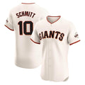 SF.Giants #10 Casey Schmitt Player Cream Home Limited Elite Hdoa Stitched Jerseys