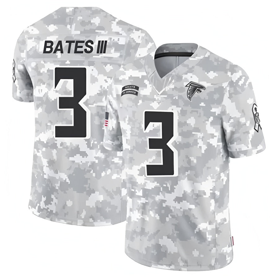 A.Falcons #3 Jessie Bates III Player Camo Salute to Service Limited Hdoa Stitched Jerseys
