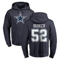 D.Cowboys #52 Tyler Booker Player Navy Pullover Hoodies Limited Hdoa Stitched Jerseys