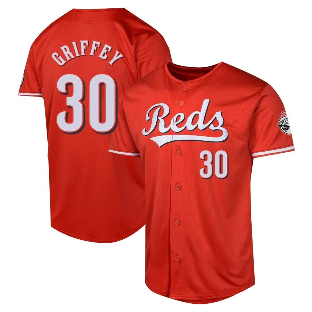 C.Reds #30 Ken Griffey Player Red 2026 City Connect Limited Home Hdoa Stitched Jerseys