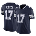 D.Cowboys #17 Brandon Aubrey Player Navy Limited Vapor F.U.S.E. Home Game Hdoa Stitched Jerseys