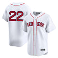 B.Red Sox #22 Garrett Whitlock Player White Limited Home Game Hdoa Stitched Jerseys