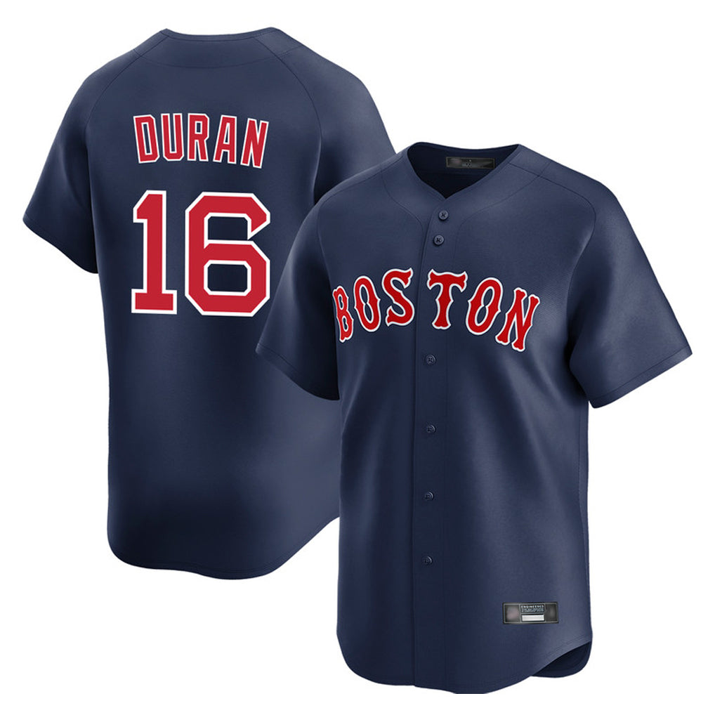B.Red Sox #16 Jarren Duran Player Navy Limited Home Game Hdoa Stitched Jerseys