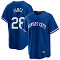 KC.Royals #28 Kyle Isbel Player Royal Game Home Hdoa Stitched Jerseys