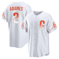 SF.Giants #2 Willy Adames Player White City Connect Home Game Hdoa Stitched Jerseys