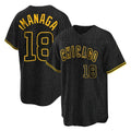 C.Cubs #18 Shota Imanaga Player Black Snake Skin City Game Hdoa Stitched Jerseys