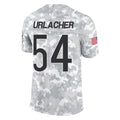 C.Bears #54 Brian Urlacher Player Arctic Camo Salute to Service Limited Hdoa Stitched Jerseys