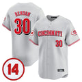 C.Reds #30 Ken Griffey Player Gray Vapor Premier Limited Home Hdoa Stitched Jerseys
