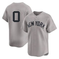 NY.Yankees #0 Marcus Stroman Player Gray Limited Hdoa Stitched Jerseys
