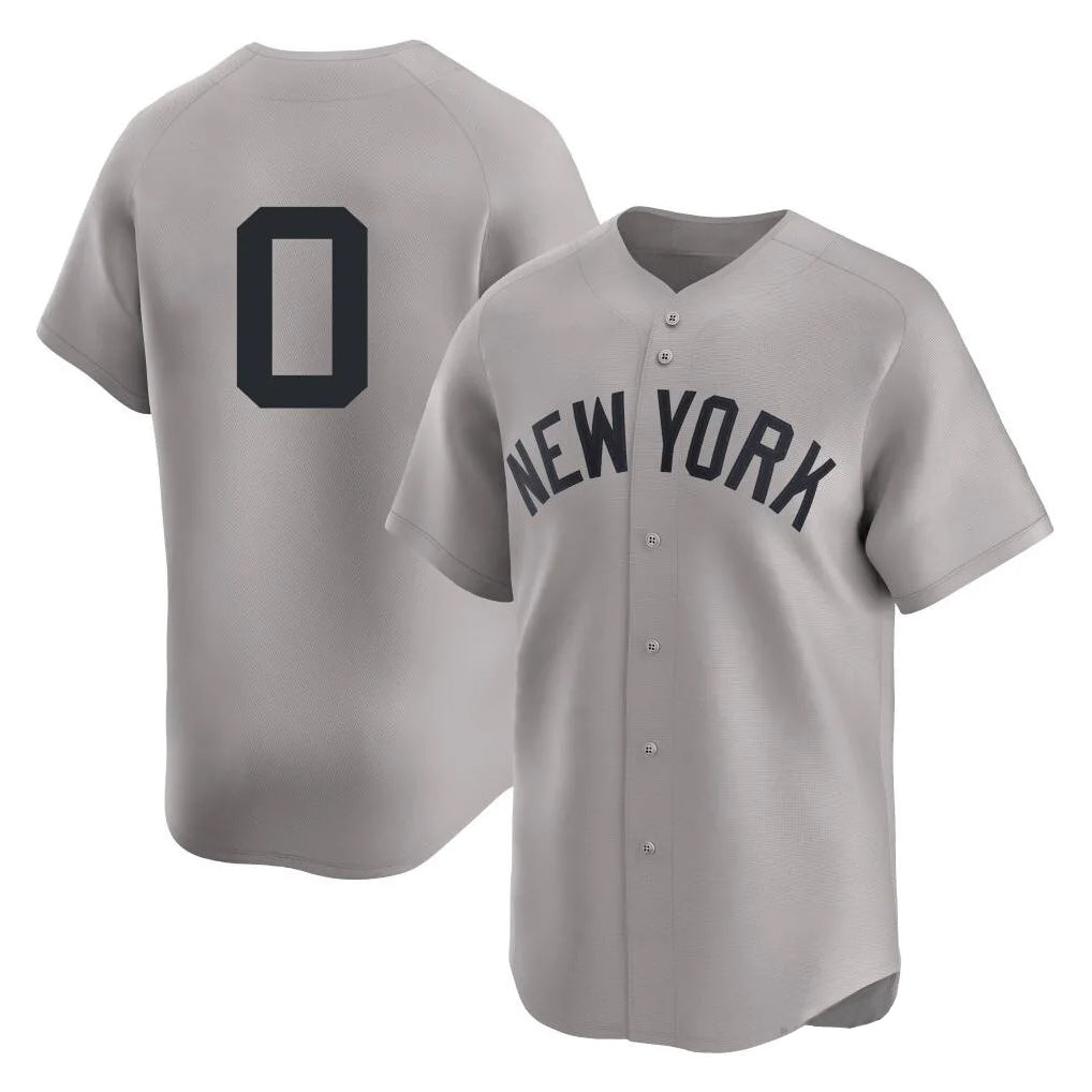 NY.Yankees #0 Marcus Stroman Player Gray Limited Hdoa Stitched Jerseys