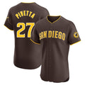 S.Diego Padres #27 Nick Pivetta Player Brown Home Limited Elite Hdoa Stitched Jerseys