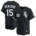 C.White Sox #15 Sean Newcomb Player Black Limited Home Hdoa Stitched Jerseys