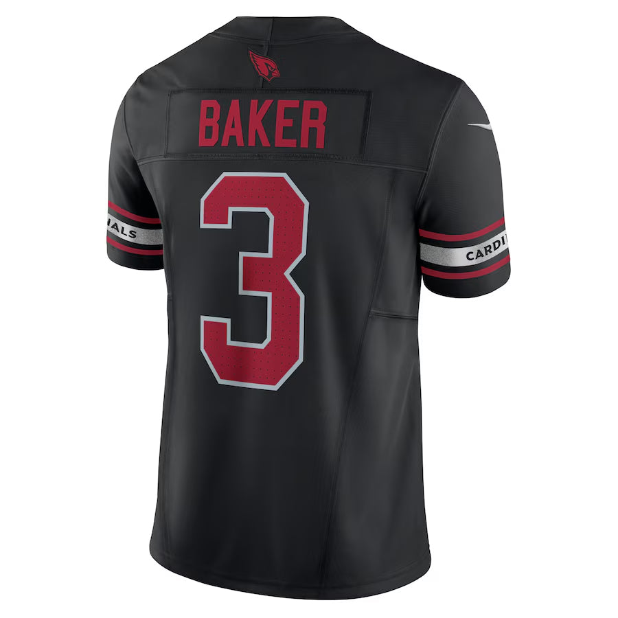A.Cardinals #3 Budda Baker Player Black Vapor F.U.S.E. Limited Hdoa Stitched Jerseys