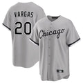 C.White Sox #20 Miguel Vargas Player Gray Home Game Hdoa Stitched Jerseys