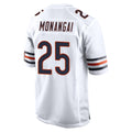 C.Bears #25 Kyle Monangai Player White Home Game Hdoa Stitched Jerseys