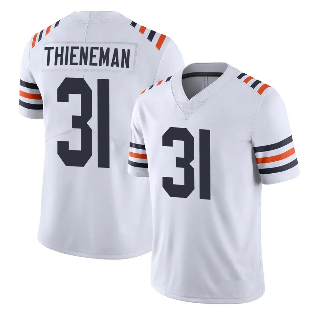 C.Bears #31 Dillon Thieneman Player White Classic Vapor Limited Home Game Hdoa Stitched Jerseys