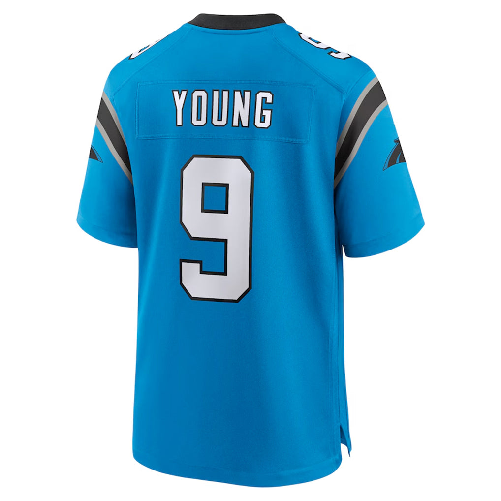C.Panthers #9 Bryce Young Player Blue Home Game Hdoa Stitched Jerseys