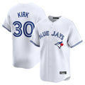 T.Blue Jays #30 Alejandro Kirk Player White Home Limited Hdoa Stitched Jerseys
