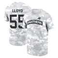 C.Panthers #55 Devin Lloyd Player Arctic Camo Salute to Service T-Shirt Hoodies Hdoa Stitched Jerseys