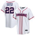 NY.Mets #22 Juan Soto Player White 2026 World Classic Home Limited Hdoa Stitched Jerseys