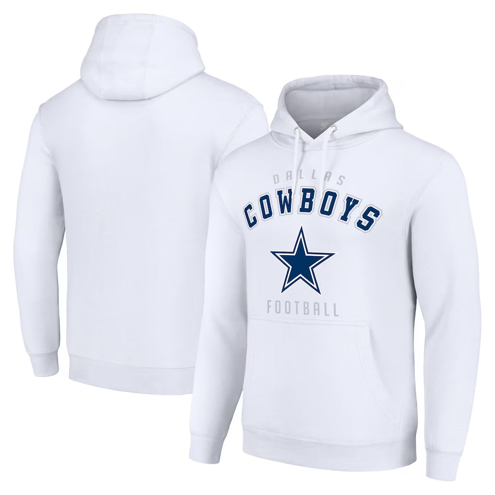 D.Cowboys ## Cowboys Blank Player White Pullover Hoodies Limited Hdoa Stitched Jerseys
