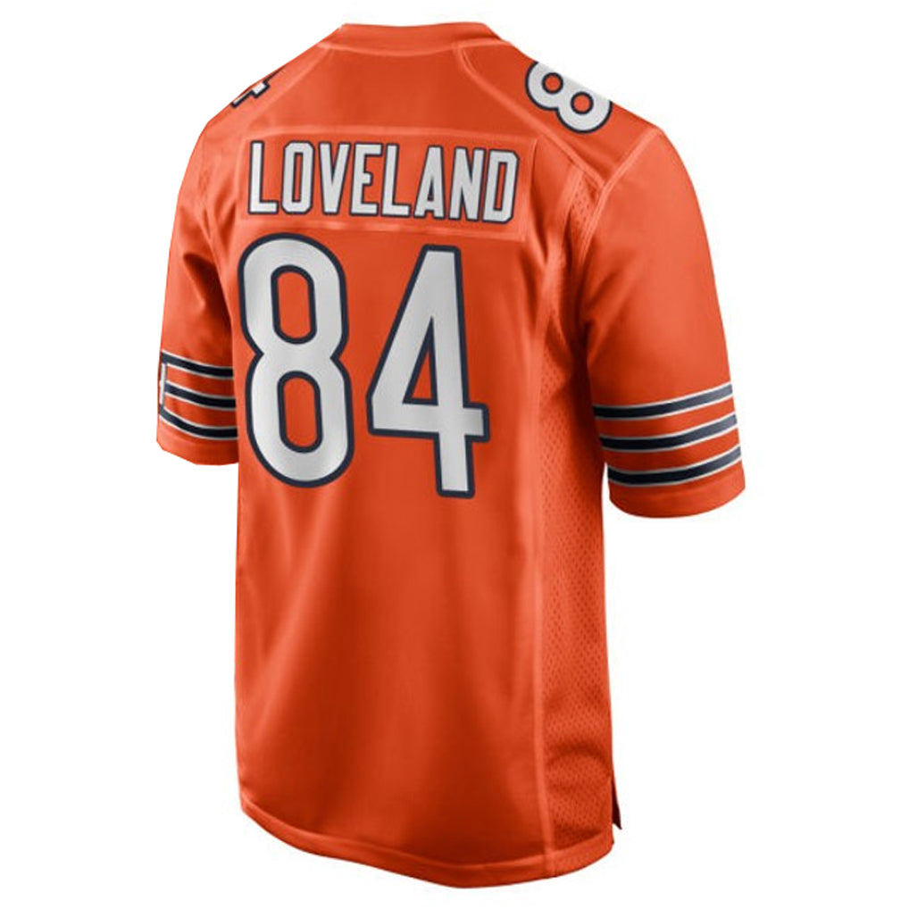 C.Bears #84 Colston Loveland Player Orange Home Game Hdoa Stitched Jerseys
