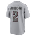 A.Cardinals #2 Will Johnson Player Gray Fashion Home Game Hdoa Stitched Jerseys