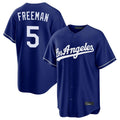 LA.Dodgers #5 Freddie Freeman Player Royal Game Hdoa Stitched Jerseys