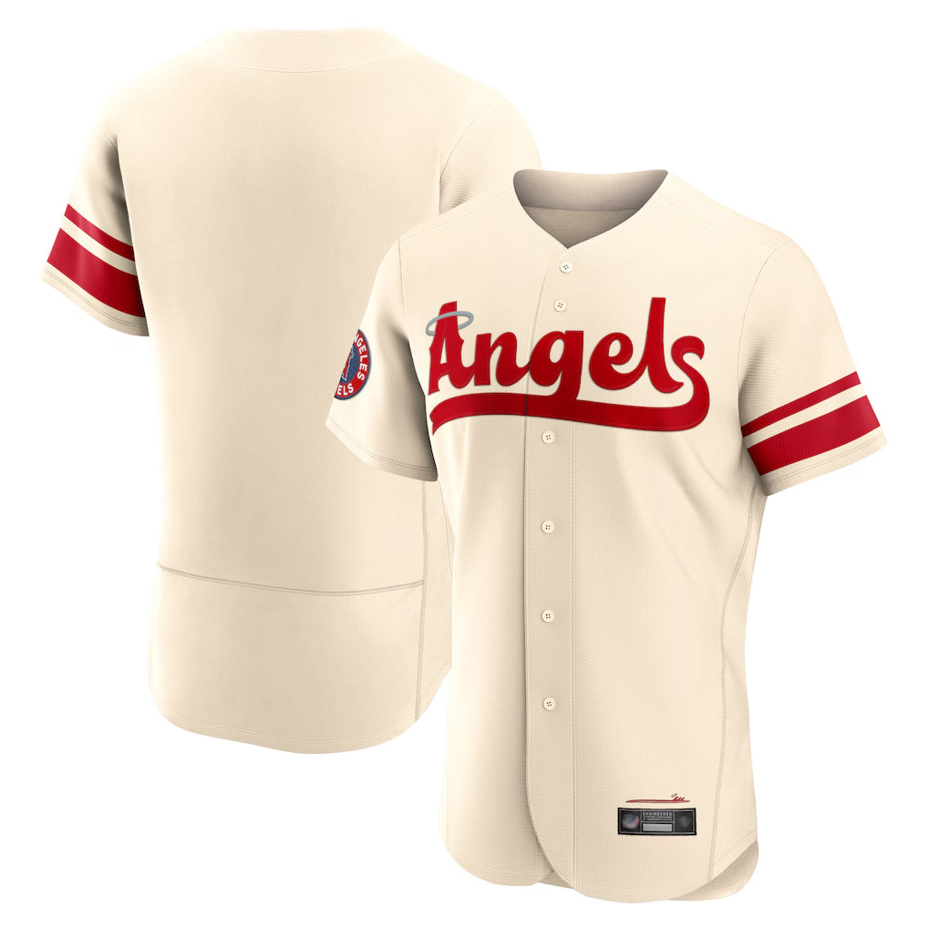 LA.Angels ## Angels Blank Player Cream City Connect Limited ELite Home Hdoa Stitched Jerseys
