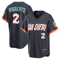S.Diego Padres #2 Xander Bogaerts Player Obsidian 2026 City Connect Home Limited T-shirt Hdoa Stitched Jerseys
