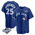 T.Blue Jays #25 Anthony Santander Player Navy 2025 World Series Home Limited Hdoa Stitched Jerseys