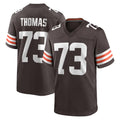 C.Browns #73 Joe Thomas Player Brown Home Game Hdoa Stitched Jerseys