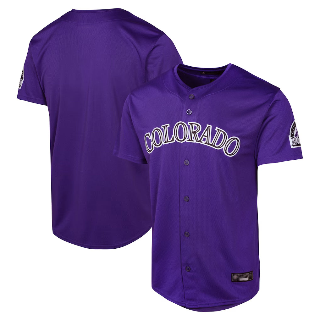 C.Rockies ## Rockies Blank Player Purple Limited Home Game Hdoa Stitched Jerseys