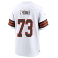 C.Browns #73 Joe Thomas Player White Alternate Home Game Hdoa Stitched Jerseys