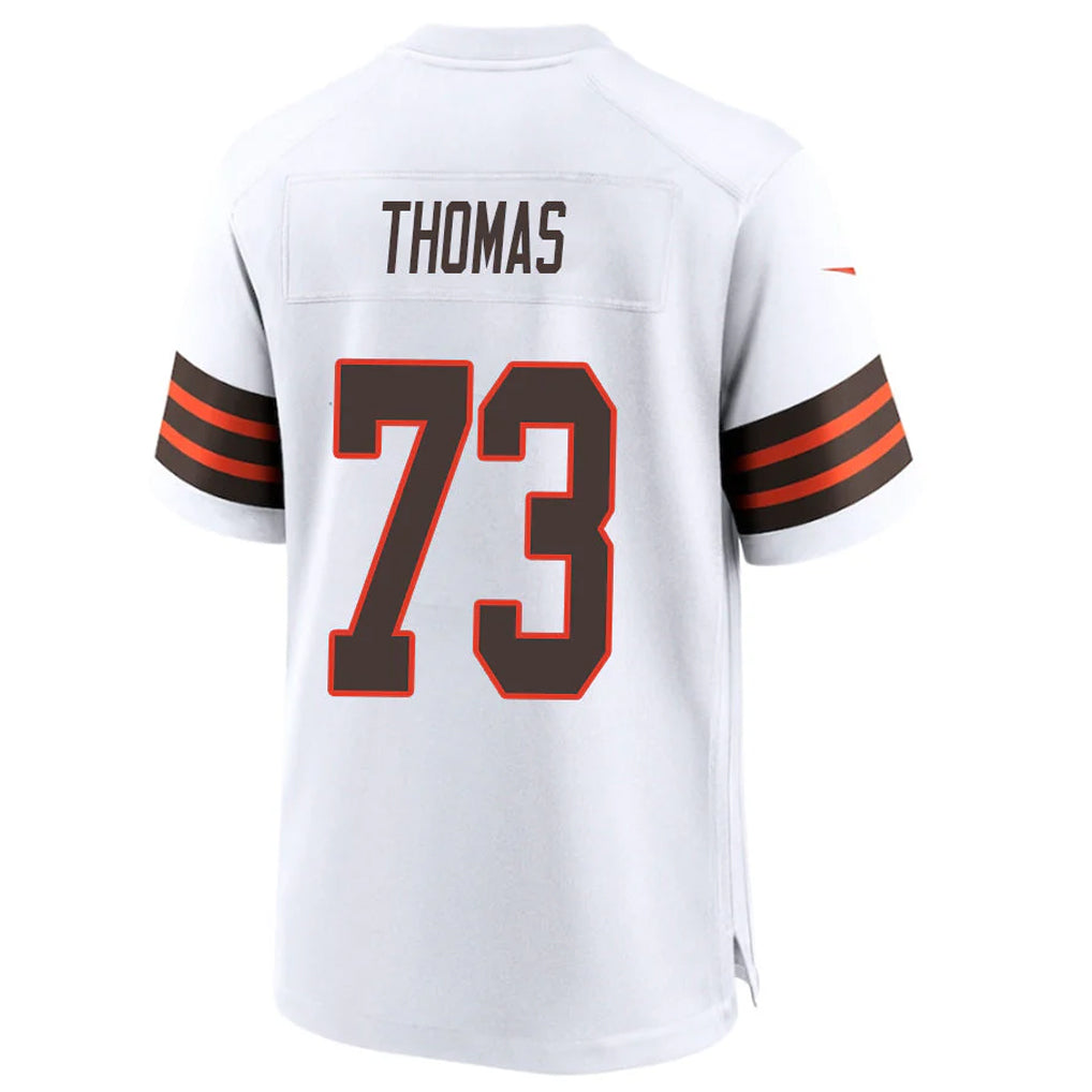 C.Browns #73 Joe Thomas Player White Alternate Home Game Hdoa Stitched Jerseys