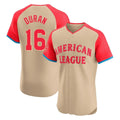 B.Red Sox #16 Jarren Duran Player Cream All-Star Short-Sleeved Limited Elite Home Game Hdoa Stitched Jerseys