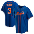 NY.Mets #3 Carson Benge Player Royal Home Game Hdoa Stitched Jerseys