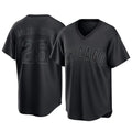 C.Cubs #25 Mois¨¦s Ballesteros Player Black T-shirt Home Game Hdoa Stitched Jerseys