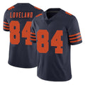 C.Bears #84 Colston Loveland Player Navy Blue Alternate Vapor Untouchable Limited Hdoa Stitched Jerseys