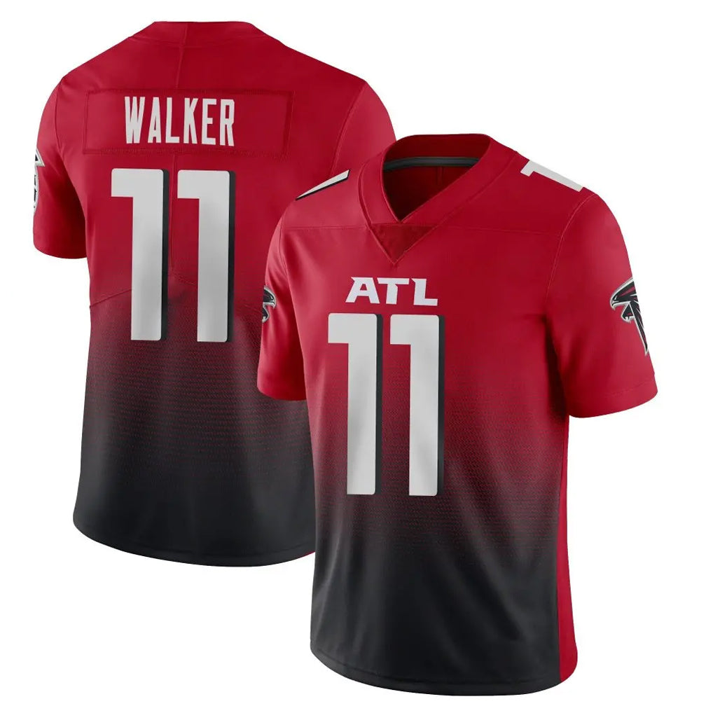 A.Falcons #11 Jalon Walker Player Red Vapor Untouchable Limited Home Game Hdoa Stitched Jerseys