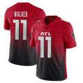 A.Falcons #11 Jalon Walker Player Red Vapor Untouchable Limited Home Game Hdoa Stitched Jerseys