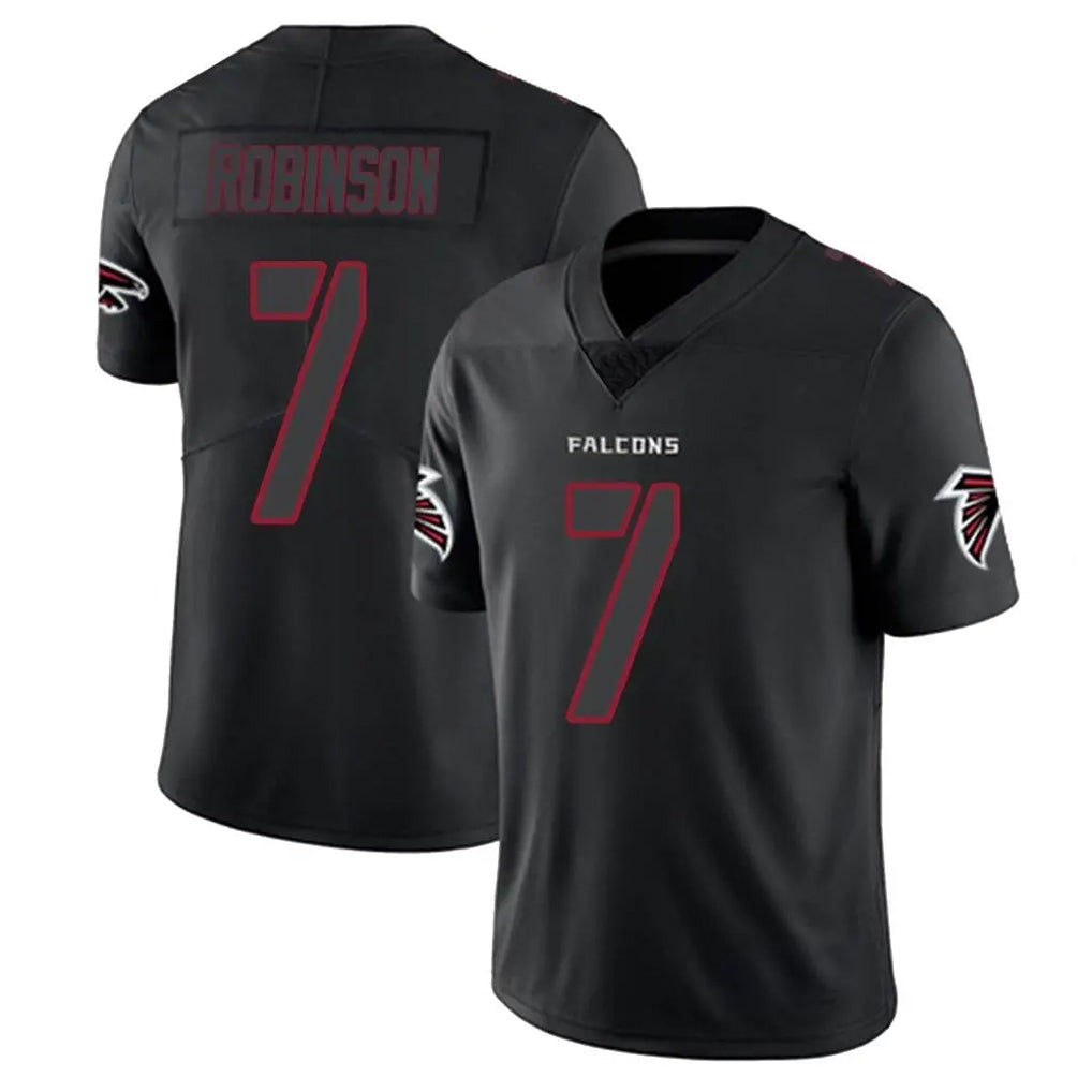 A.Falcons #7 Bijan Robinson Player Black Impact Limited Hdoa Stitched Jerseys