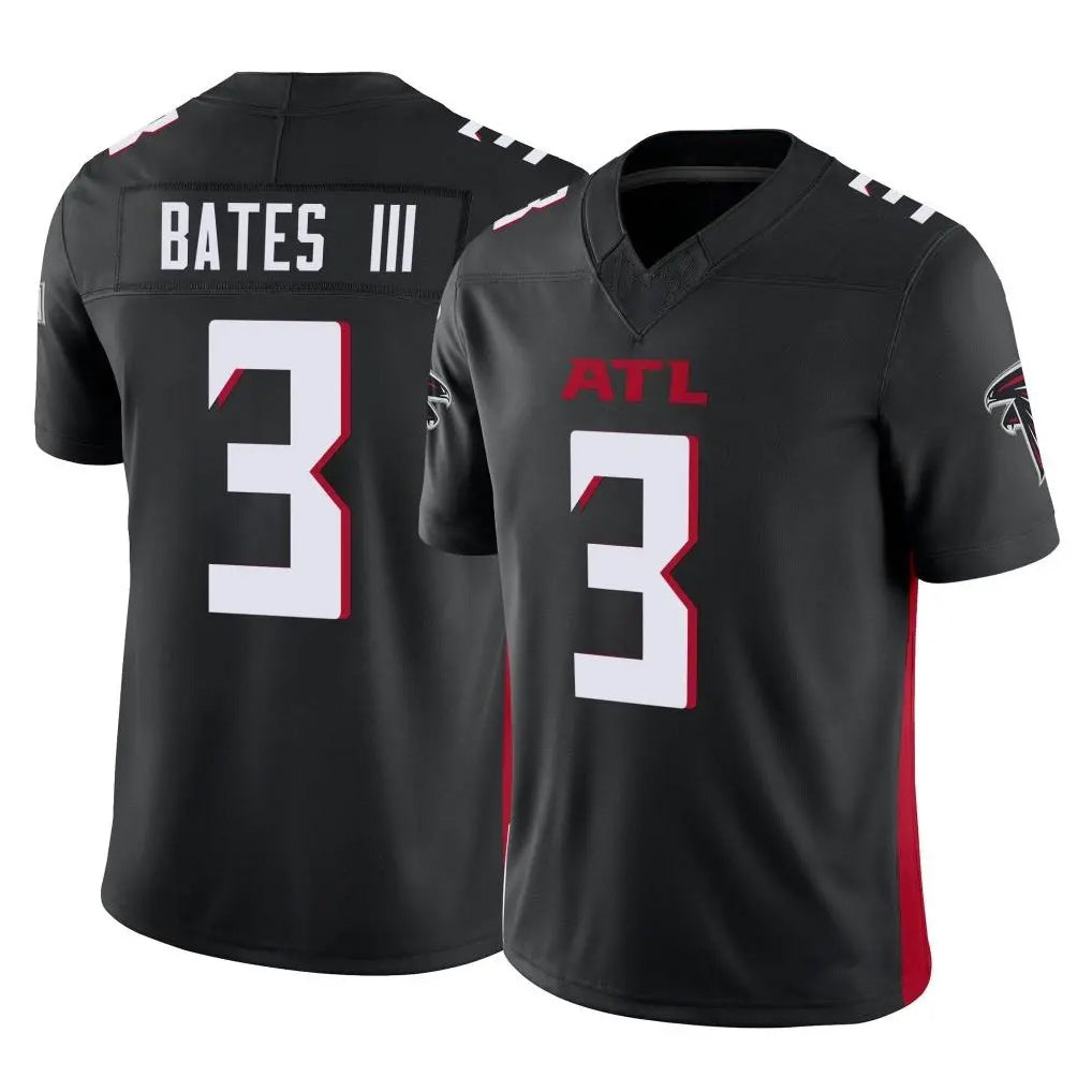 A.Falcons #3 Jessie Bates III Player Black Vapor F.U.S.E. Limited Home Game Hdoa Stitched Jerseys