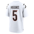 C.Bengals #5 Tee Higgins Player White Home Game Hdoa Stitched Jerseys