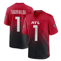 A.Falcons #1 Tua Tagovailoa Player Red Home Game Hdoa Stitched Jerseys