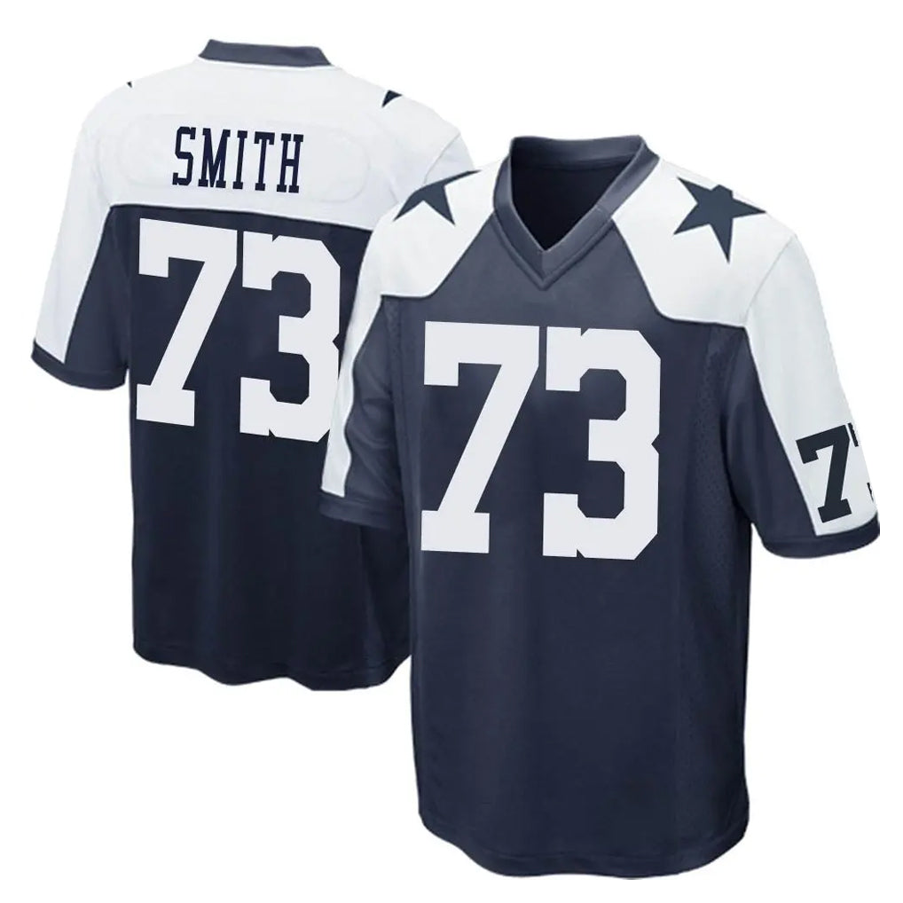 D.Cowboys #73 Tyler Smith Player Navy-White Alternate Home Game Hdoa Stitched Jerseys