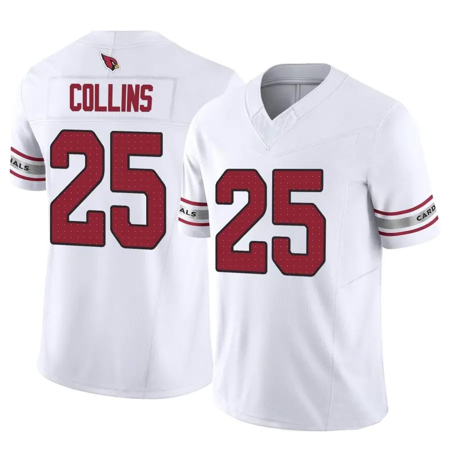 A.Cardinals #25 Zaven Collins Player White Limited Home Game Hdoa Stitched Jerseys